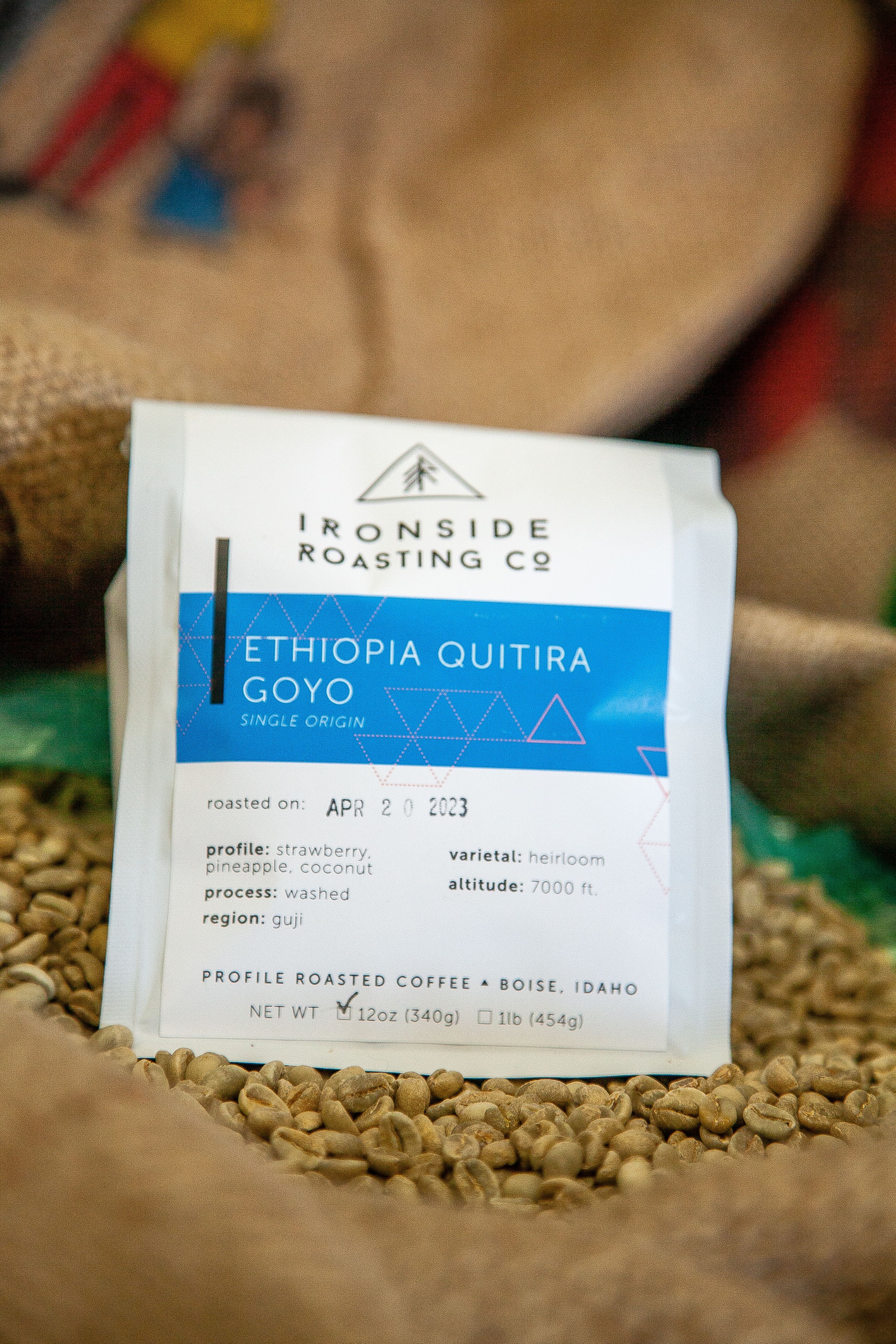 Ethiopia Quitira Goyo <br/> <b> washed // strawberry, pineapple, coconut </b> <br/> 12 oz.