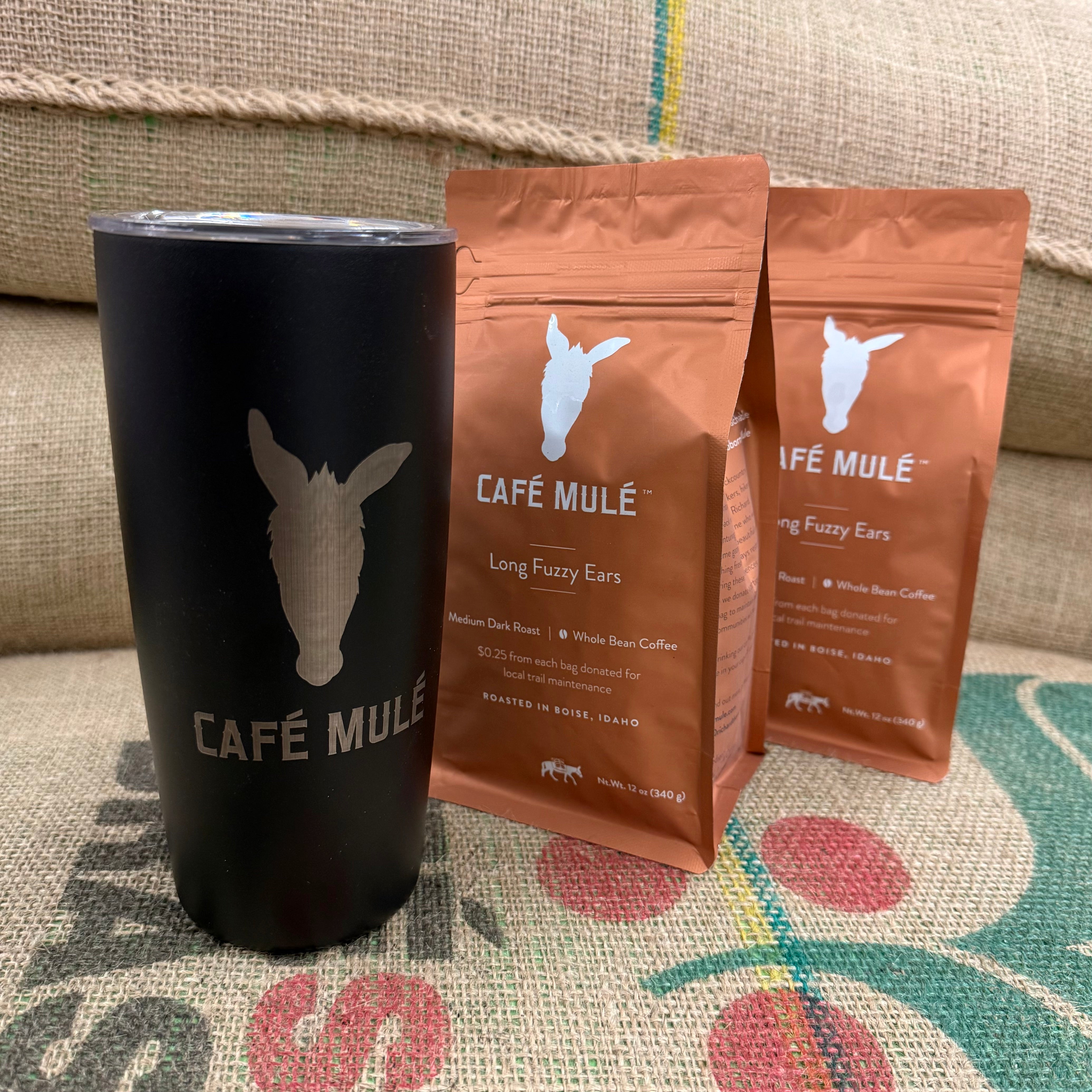 Richard Travel Tumbler & 2 Bag Gift Set – Café Mulé & Ironside