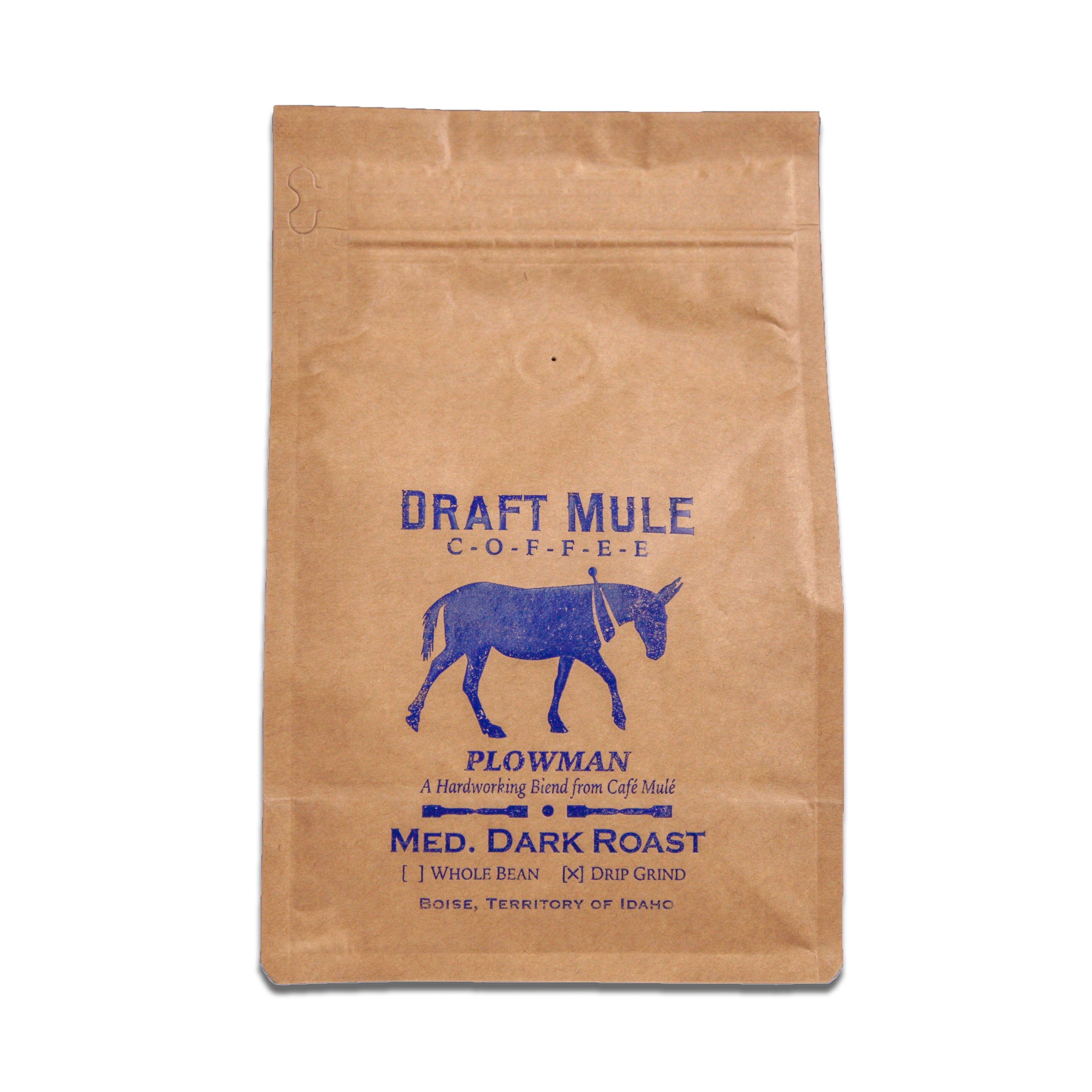 Draft Mule - Plowman - Medium-Dark Roast - 12oz
