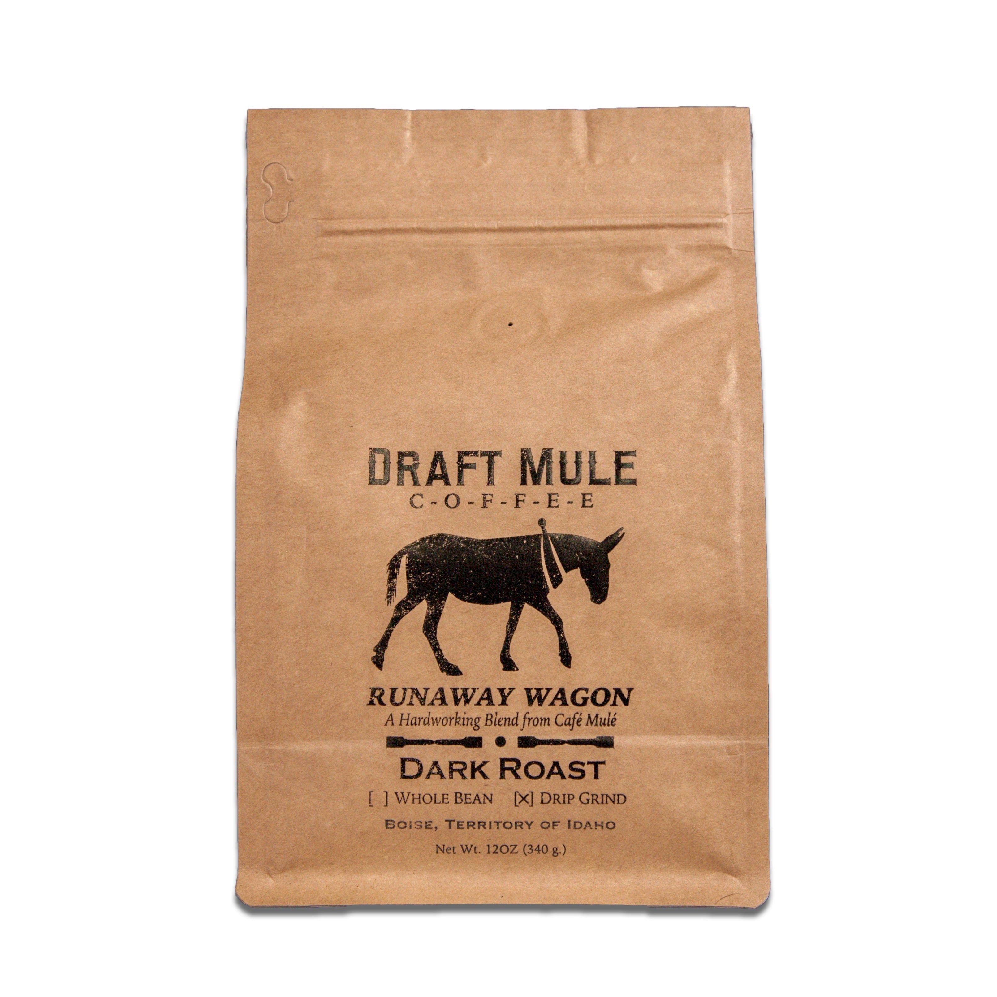Draft Mule - Runaway Wagon - Dark Roast - 12oz