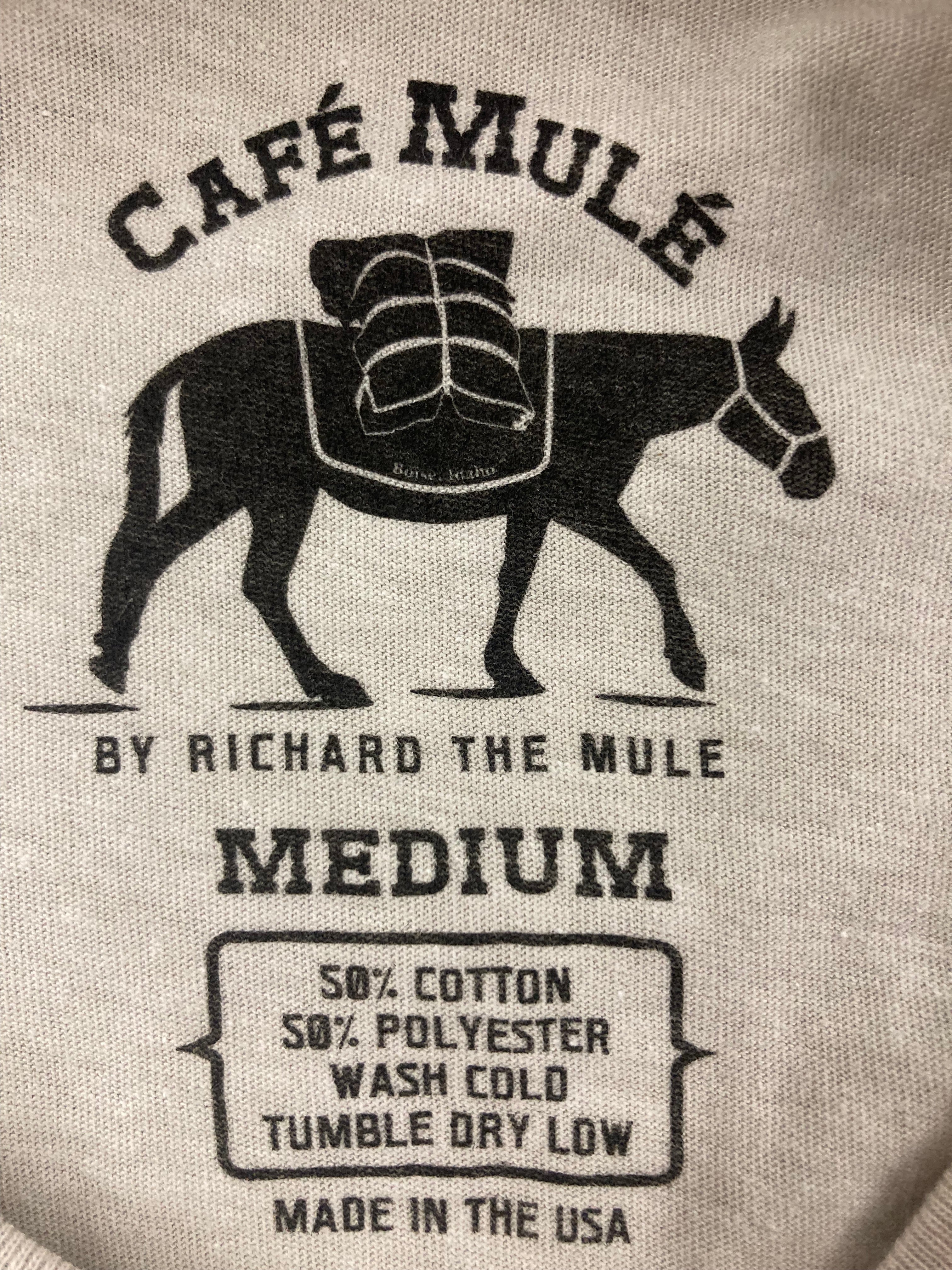 Café Mulé by Richard the Mule Tee